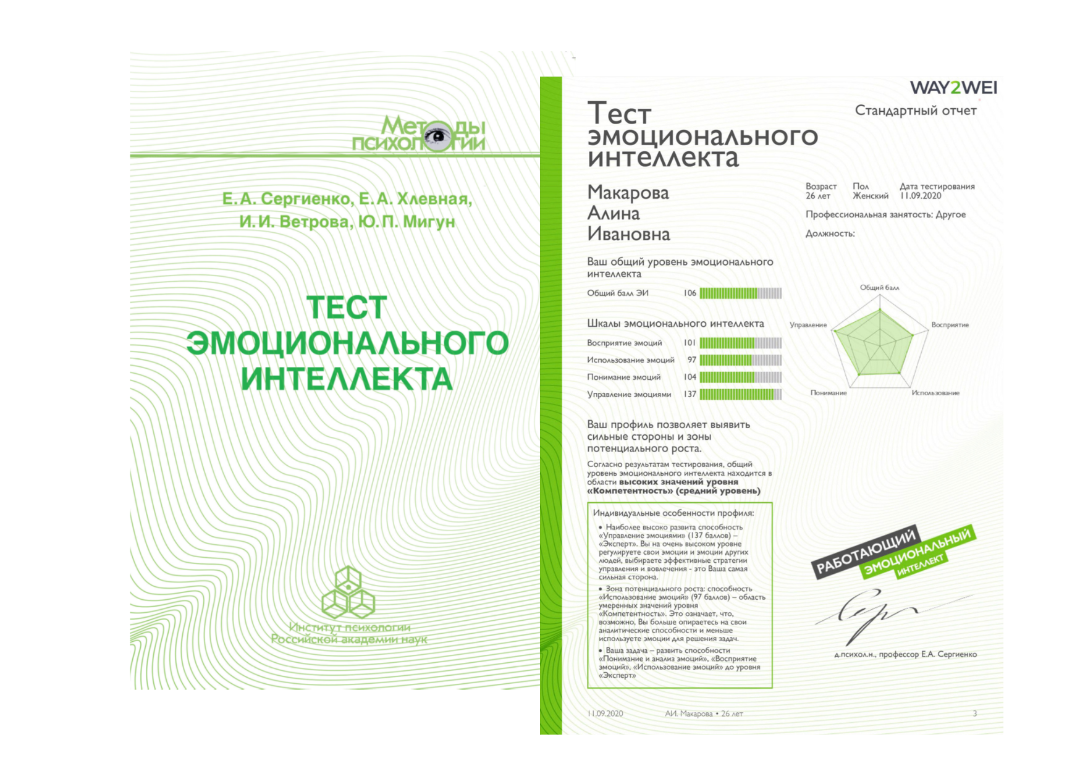 ПРОФПЕРЕПОДГОТОВКА «ЭКСПЕРТ ДИАГНОСТИКИ И РАЗВИТИЯ ЭМОЦИОНАЛЬНОГО ИНТЕЛЛЕКТА »